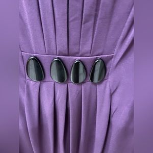 Purple beautiful dress